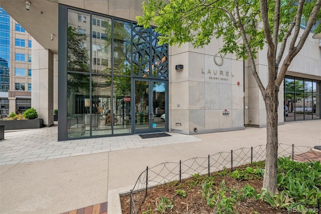 155 Steele St Unit 418, Denver, CO 80206 - property entrance with french doors