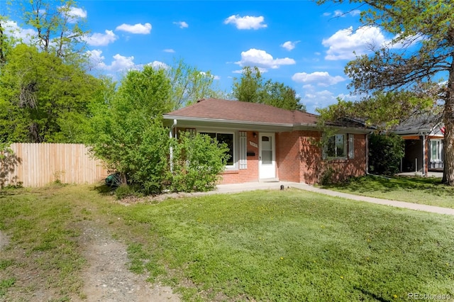 5455 Dudley Ct, Arvada, CO 80002 - view of front of property with brick siding