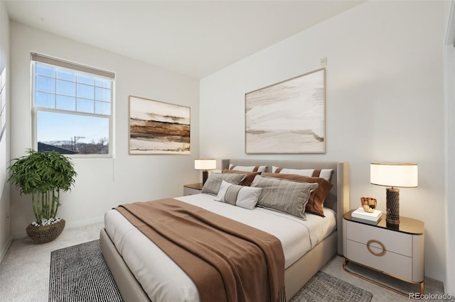 bedroom featuring carpet floors