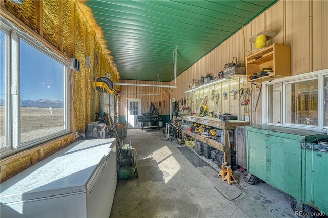 1120 County Road 322, Westcliffe, CO 81252 - miscellaneous room with a workshop area