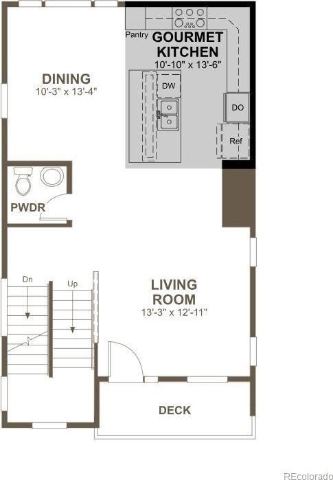 1257 Rhett Dr, Erie, CO 80026 - property floor plan