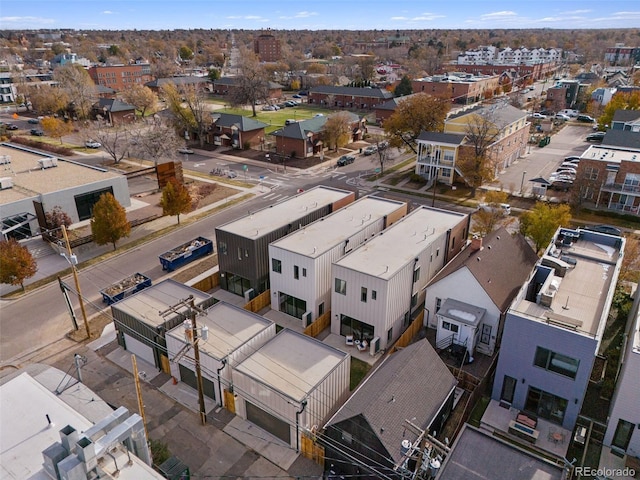 birds eye view of property featuring a residential view