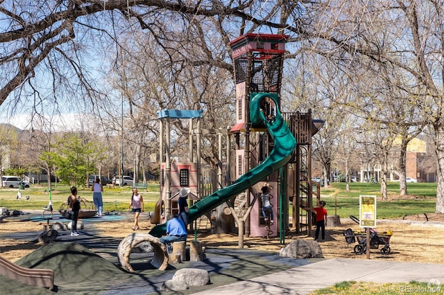 view of community playground