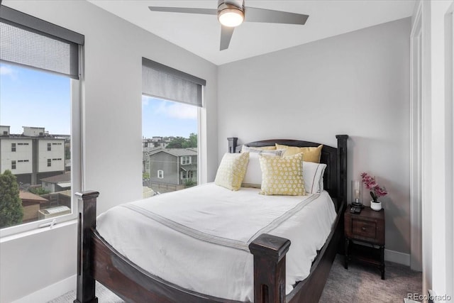3103 W 18th Ave, Denver, CO 80204 - bedroom featuring carpet floors and ceiling fan