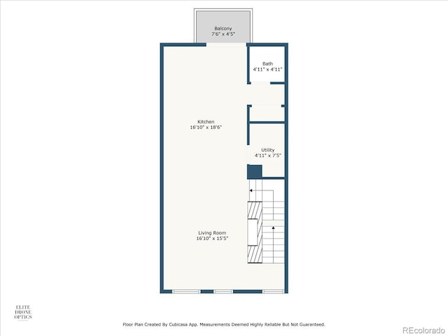 3103 W 18th Ave, Denver, CO 80204 - view of property floor plan