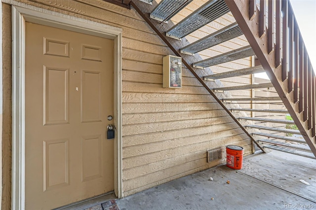 view of entrance to property