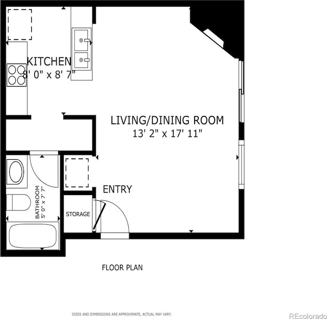 3100 S Federal Blvd Unit 232, Denver, CO 80236 - floor plan / room layout