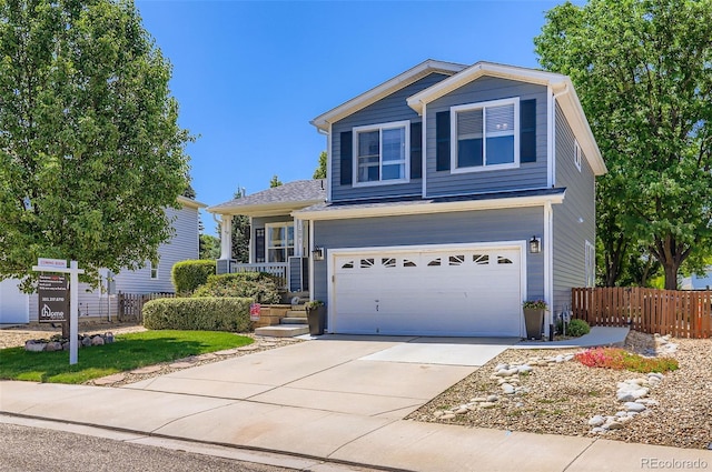 1201 Trout Creek Cir, Longmont, CO 80504 - view of front of property featuring a garage and driveway