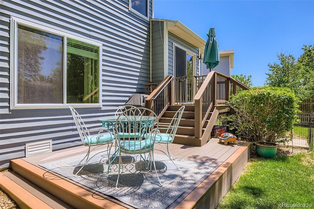 1201 Trout Creek Cir, Longmont, CO 80504 - view of deck