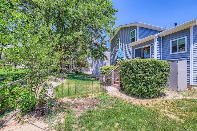1201 Trout Creek Cir, Longmont, CO 80504 - view of yard