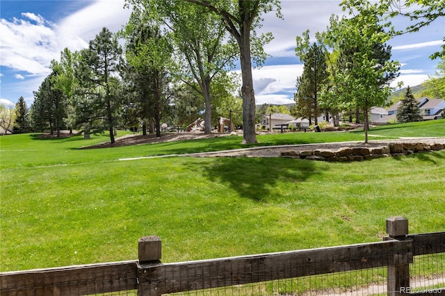 view of yard