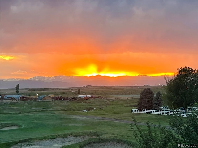 1609 S Catawba Cir, Aurora, CO 80018 - mountain view with rural landscape