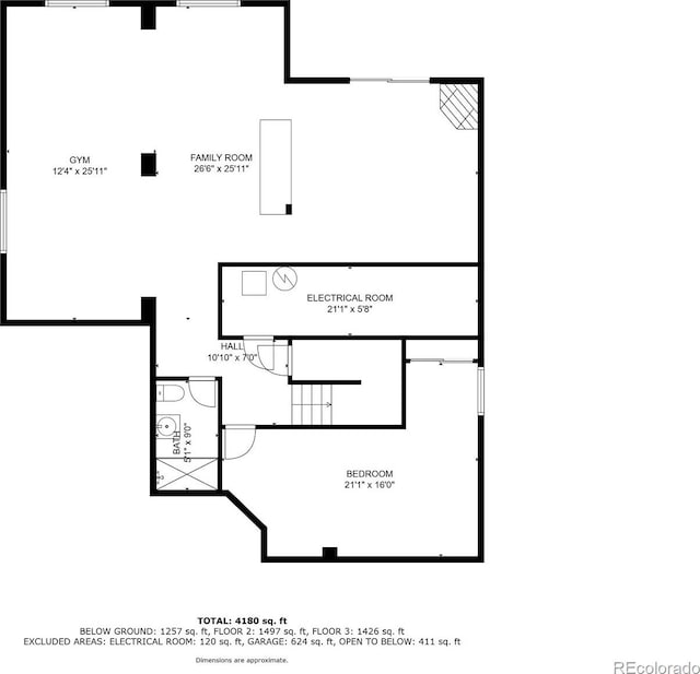 1609 S Catawba Cir, Aurora, CO 80018 - view of home floor plan