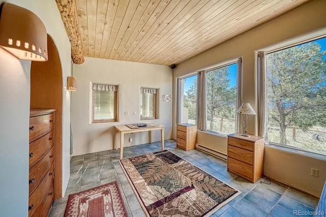 11855 County Road 251a, Salida, CO 81201 - sunroom / solarium featuring baseboard heating and healthy amount of natural light