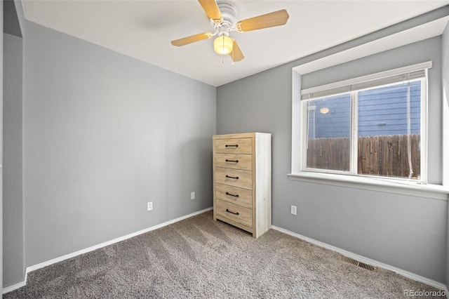 11100 Callaway Ct, Parker, CO 80138 - unfurnished bedroom featuring carpet flooring and ceiling fan