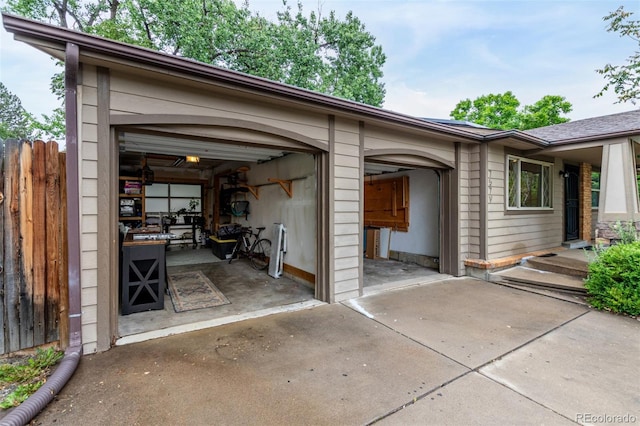 7579 Jay Ct, Arvada, CO 80003 - garage featuring driveway