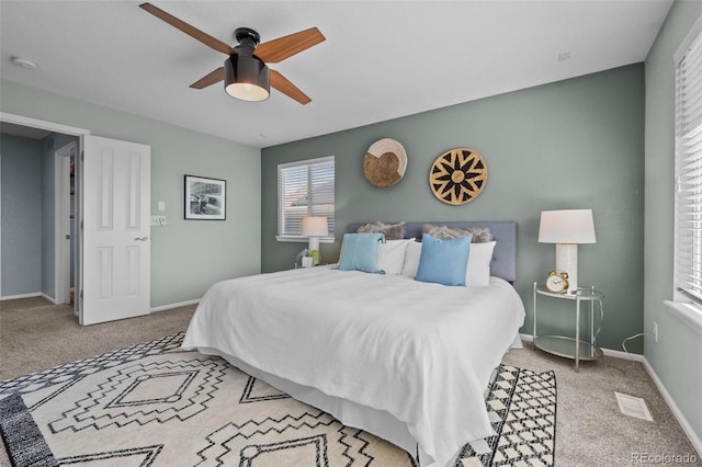 13322 Meadow Park Ln, Broomfield, CO 80020 - carpeted bedroom featuring ceiling fan and baseboards