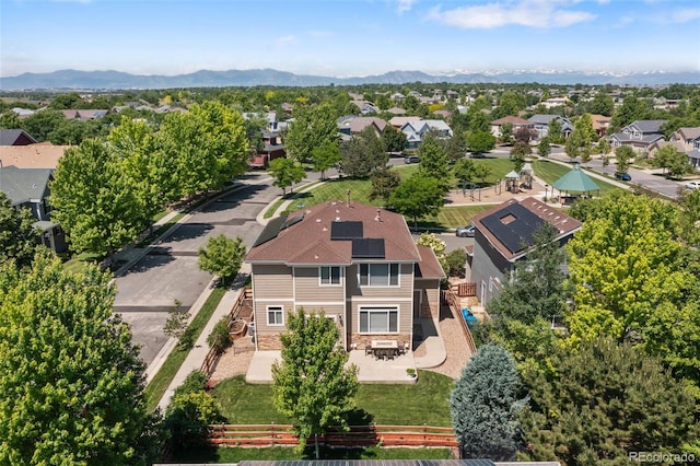 13322 Meadow Park Ln, Broomfield, CO 80020 - aerial view of residential area with mountains
