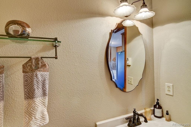 interior details with a sink