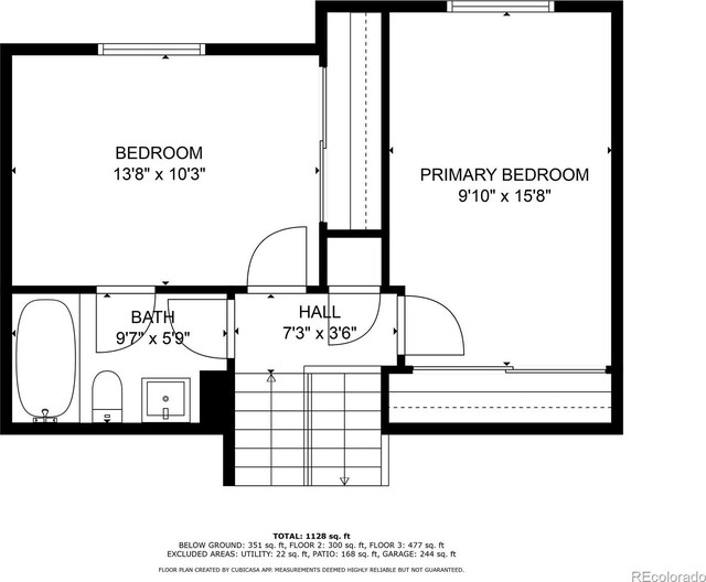 17605 E Temple Dr, Aurora, CO 80015 - floor plan / room layout