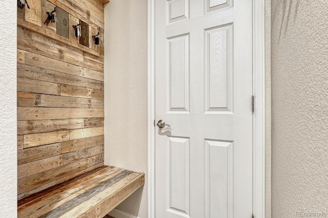 view of mudroom