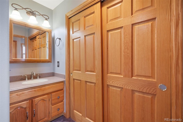 1680 Elk View Rd, Larkspur, CO 80118 - bathroom with vanity