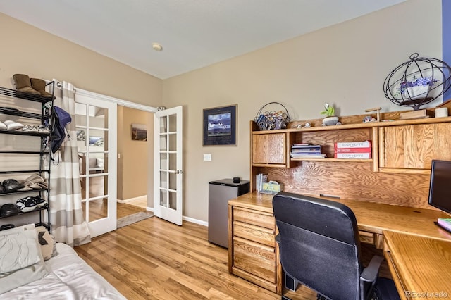 13277 Elizabeth St, Thornton, CO 80241 - office space featuring french doors and light wood-style flooring
