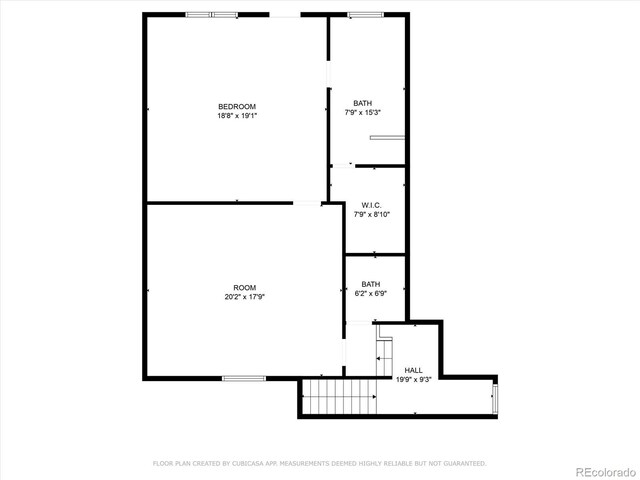 7916 Cozart Ln, Salida, CO 81201 - view of room layout