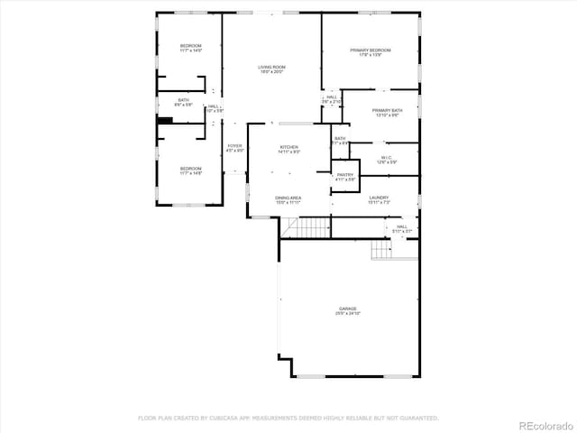 7916 Cozart Ln, Salida, CO 81201 - view of property floor plan