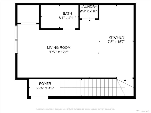 7916 Cozart Ln, Salida, CO 81201 - view of property floor plan