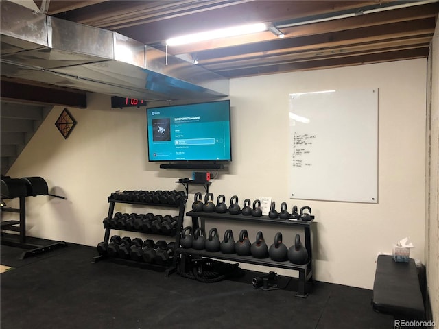 15674 Greenstone Cir, Parker, CO 80134 - view of exercise room