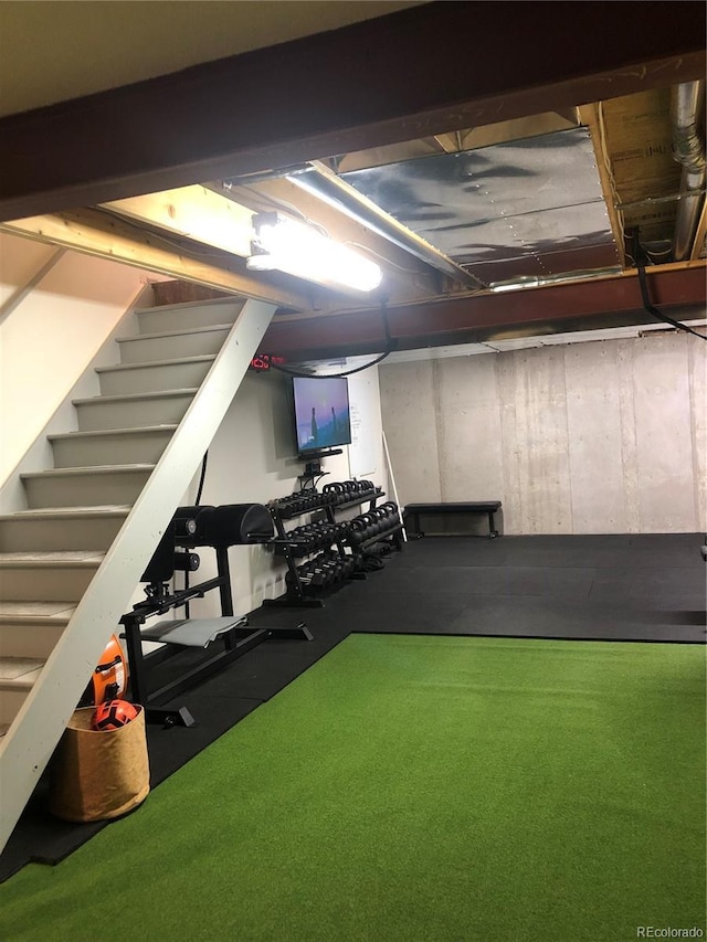 15674 Greenstone Cir, Parker, CO 80134 - view of exercise room