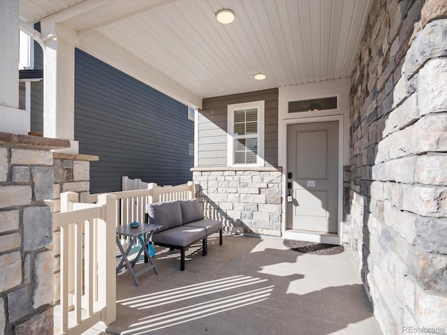 21901 E 42nd Pl, Aurora, CO 80019 - view of patio / terrace featuring a porch