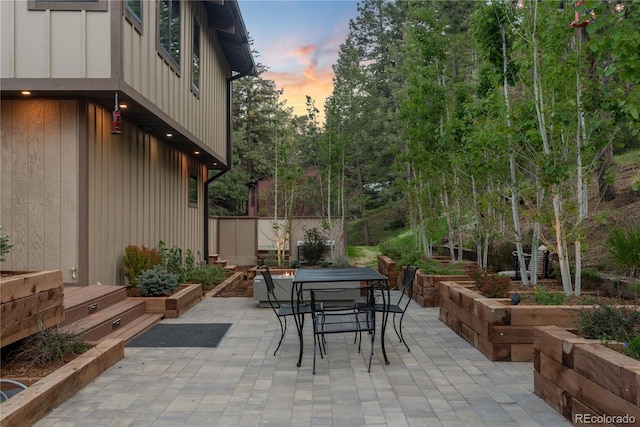 1298 Meadow View Dr, Evergreen, CO 80439 - view of patio featuring outdoor dining space