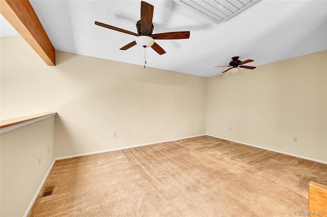 9183 W Cedar Dr Unit 2, Lakewood, CO 80226 - carpeted empty room with a ceiling fan, baseboards, and a textured ceiling