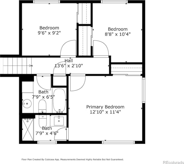 7306 S Dexter St, Centennial, CO 80122 - view of floor plan / room layout