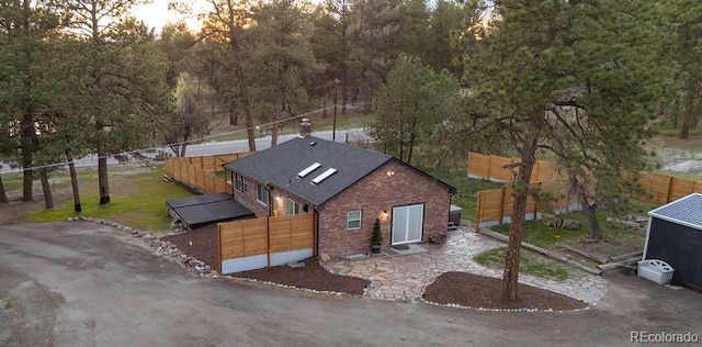 bird's eye view
