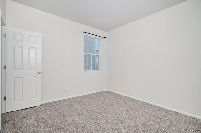 empty room with carpet floors