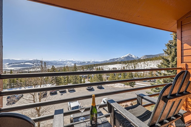 91400 Ryan Gulch Rd Unit 91427, Silverthorne, CO 80498 - balcony featuring a mountain view