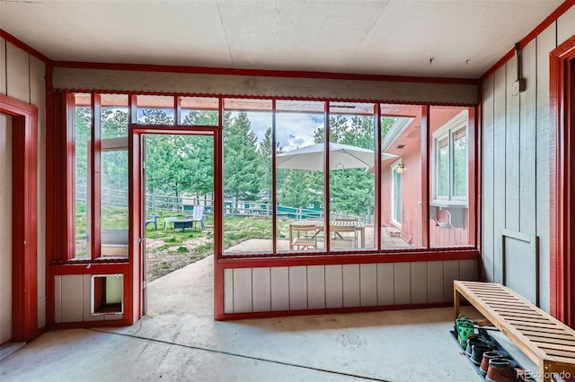 4776 Red Rock Dr, Larkspur, CO 80118 - unfurnished sunroom with plenty of natural light
