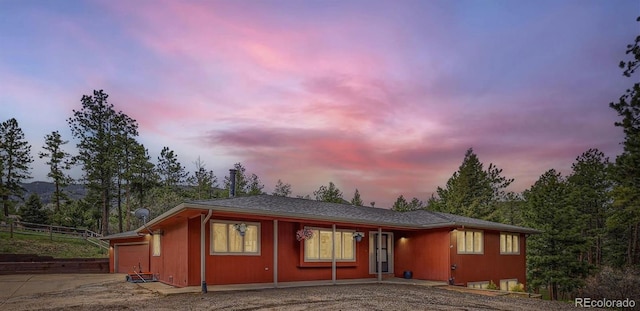 4776 Red Rock Dr, Larkspur, CO 80118 - view of front of home featuring driveway and a garage