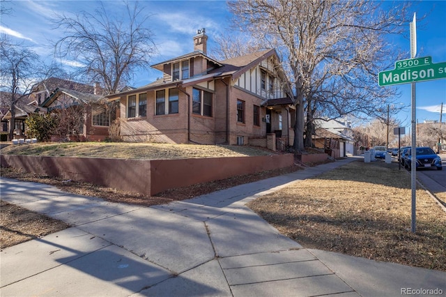 view of property exterior featuring a yard