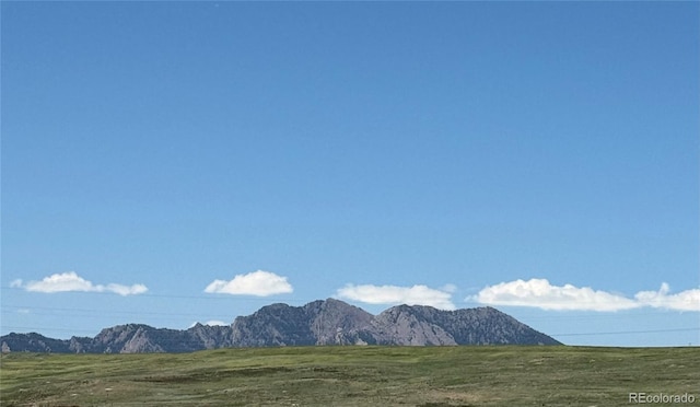 mountain view featuring rural landscape