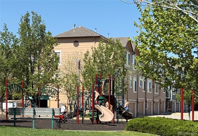 view of communal playground
