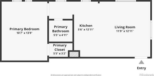 1351 N Washington St Unit 15, Denver, CO 80203 - room layout