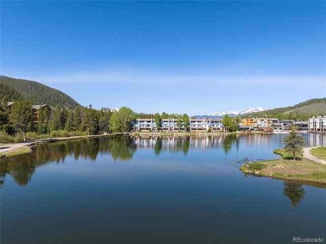 22300 US Highway 6 Unit 1746, Dillon, CO 80435 - water view featuring a mountainous background