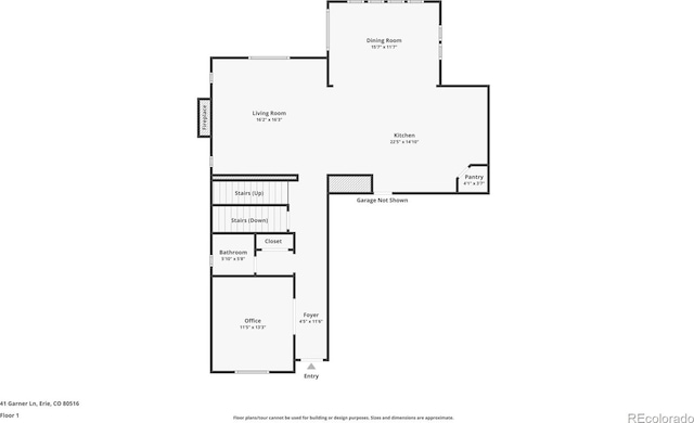 41 Garner Ln, Erie, CO 80516 - floor plan / room layout