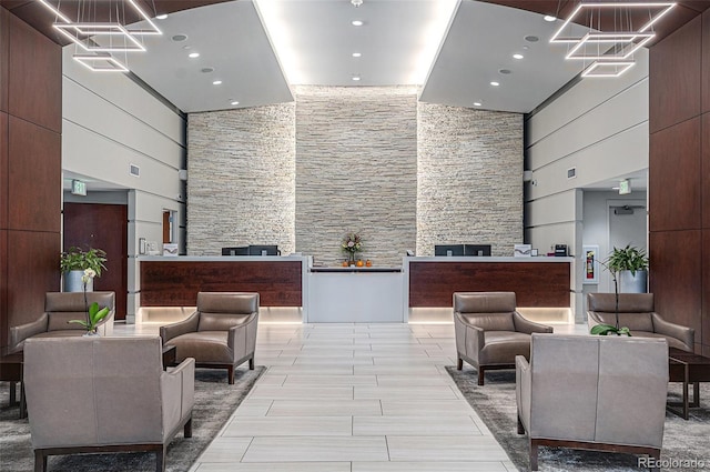 common area featuring visible vents