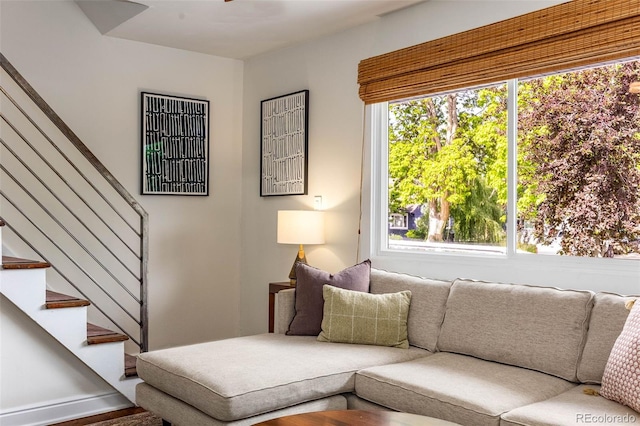 2535 S Julian St, Denver, CO 80219 - living room with stairway