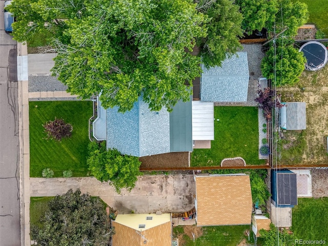 2535 S Julian St, Denver, CO 80219 - aerial view of property and surrounding area